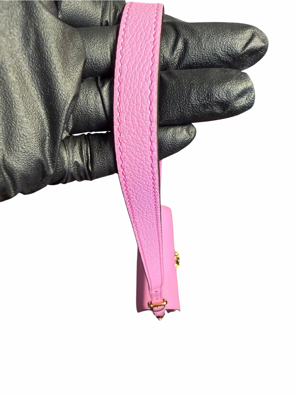 Versace La Medusa Vitello Shoulder Crossbody Bag in Pink Paradise     (A818) - Picture 9 of 16